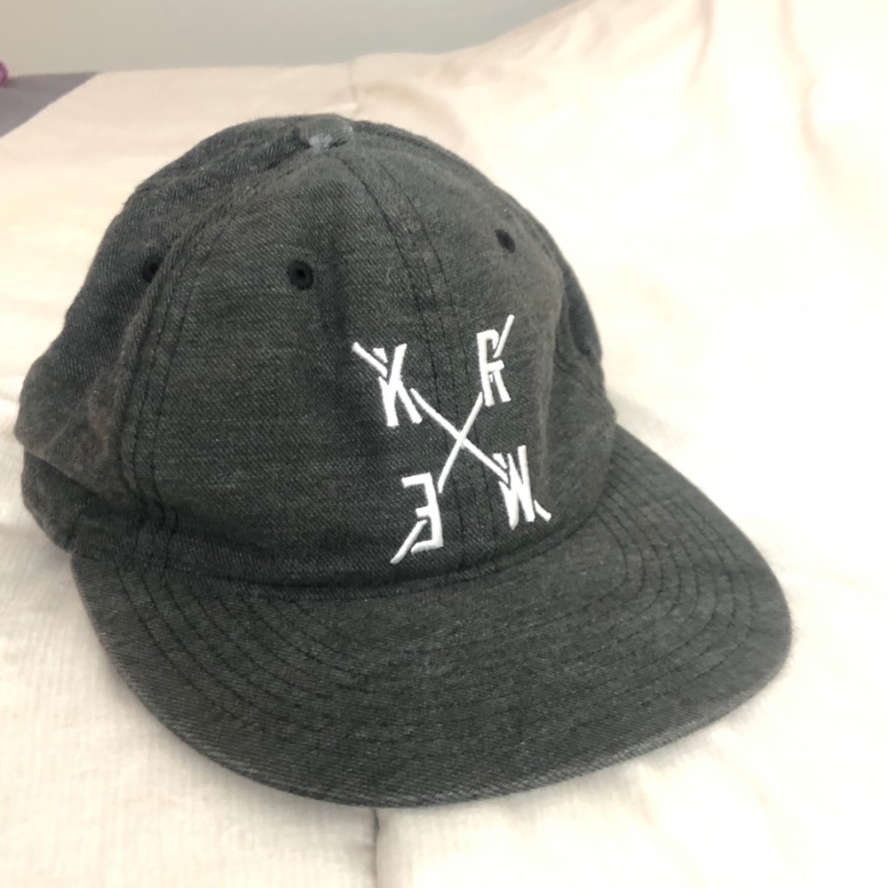 KREW soft "Baseball" Cap with flexible sizer in back.